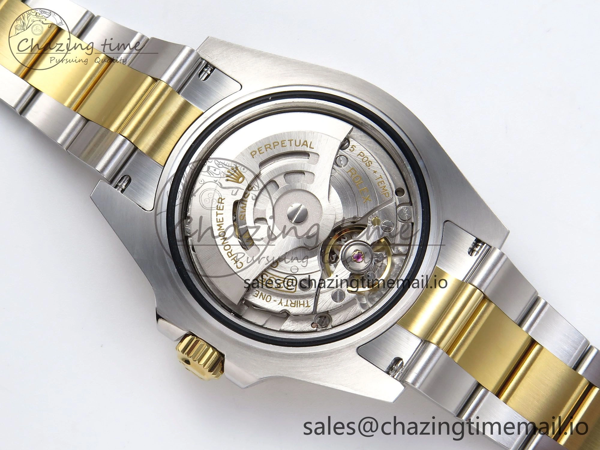 Submariner 41mm 126613 LB TWSF SS YG Blue Ceramic Blue Dial on SS YG Bracelet SH3235