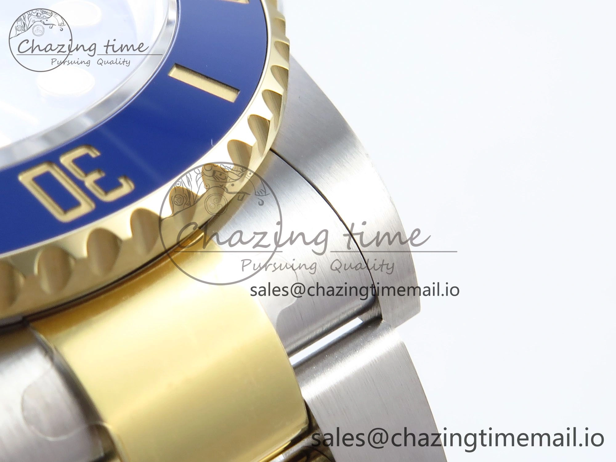 Submariner 41mm 126613 LB TWSF SS YG Blue Ceramic Blue Dial on SS YG Bracelet SH3235