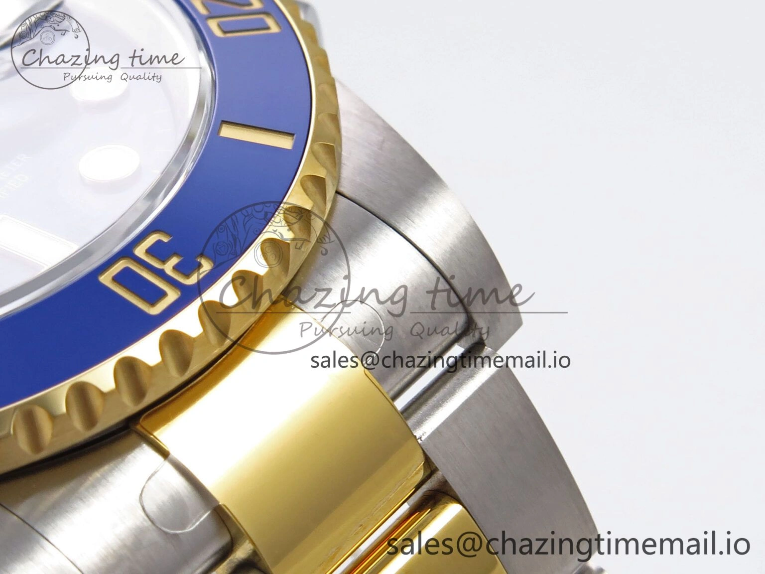 Submariner 41mm 126613 LB YG SS EWEF Best Edition Blue Dial on YG SS Bracelet A3235