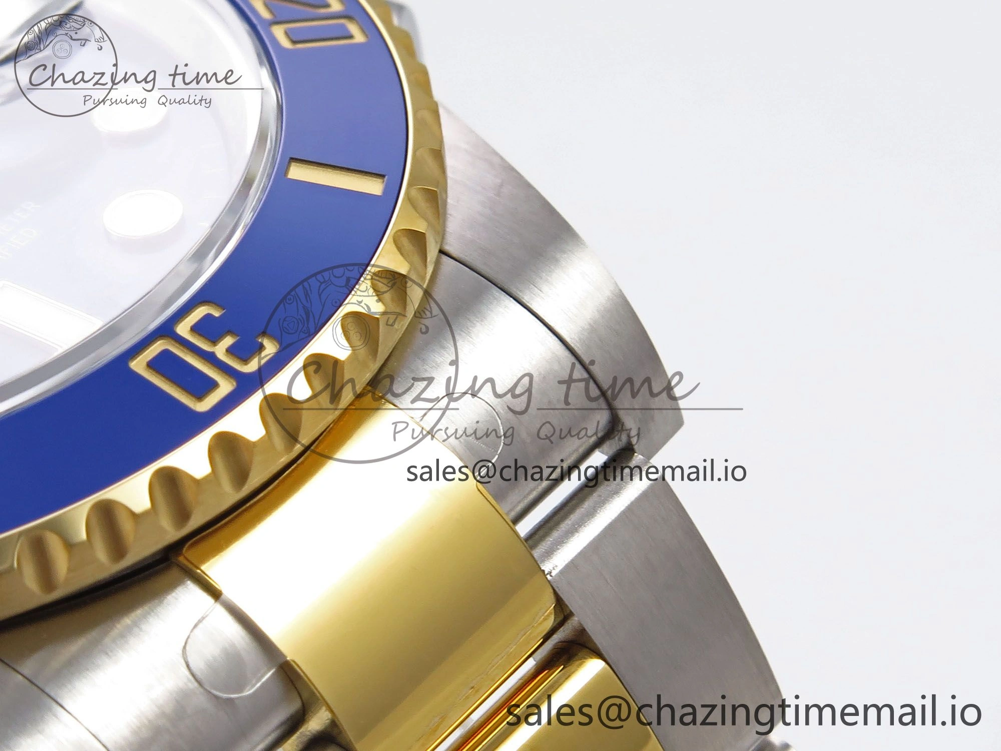 Submariner 41mm 126613 LB YG SS EWEF Best Edition Blue Dial on YG SS Bracelet A3235