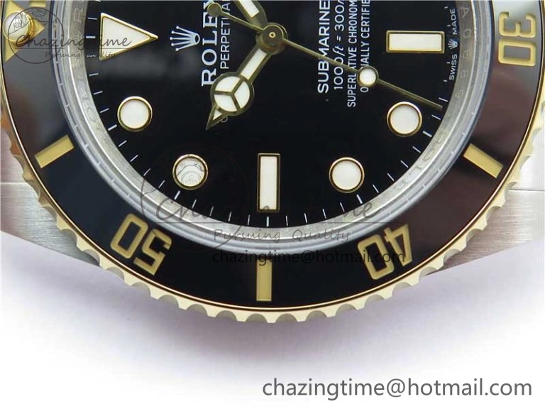 Submariner 41mm 126613 LN SS YG BP Maker Best Edition Black Dial on SS YG Bracelet