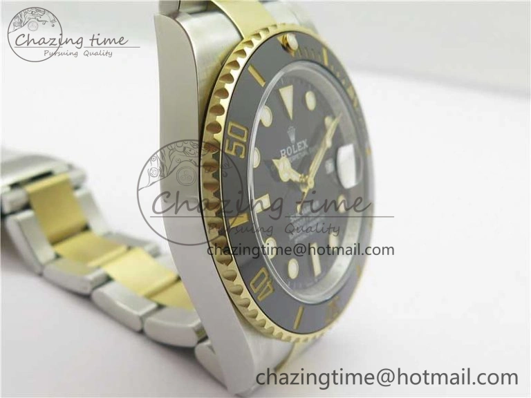 Submariner 41mm 126613 LN SS YG BP Maker Best Edition Black Dial on SS YG Bracelet
