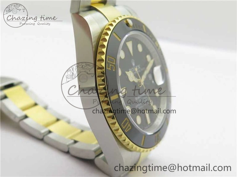 Submariner 41mm 126613 LN SS YG EWF Black Dial on SS YG Bracelet A3235