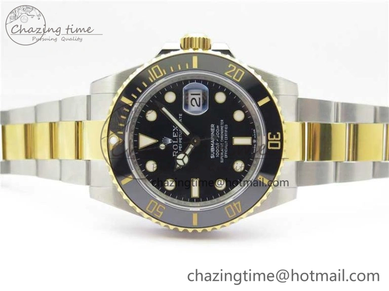Submariner 41mm 126613 LN SS YG EWF Black Dial on SS YG Bracelet A3235