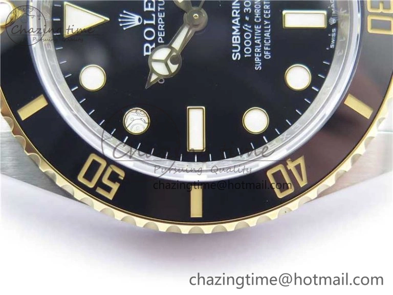 Submariner 41mm 126613 LN SS YG EWF Black Dial on SS YG Bracelet A3235