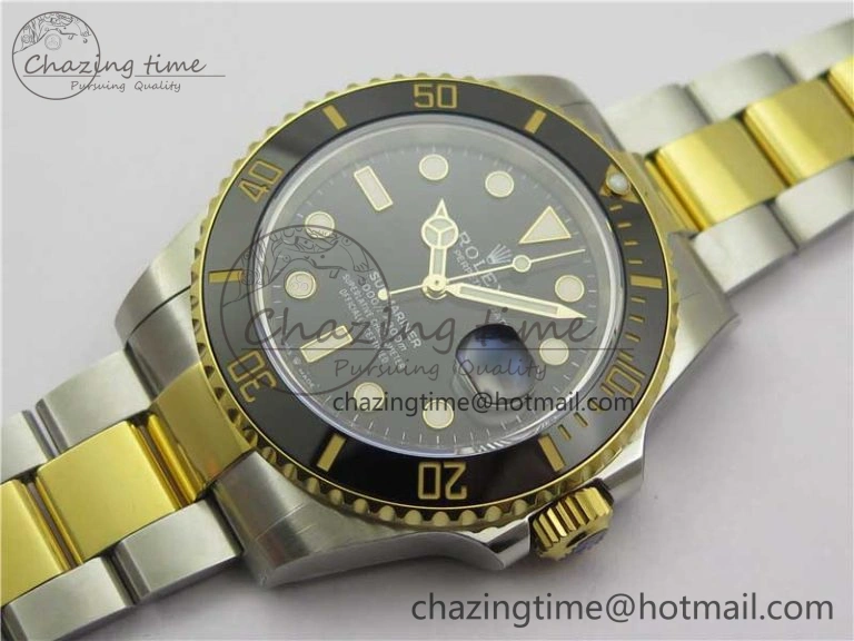 Submariner 41mm 126613 LN SS YG EWF Black Dial on SS YG Bracelet A3235