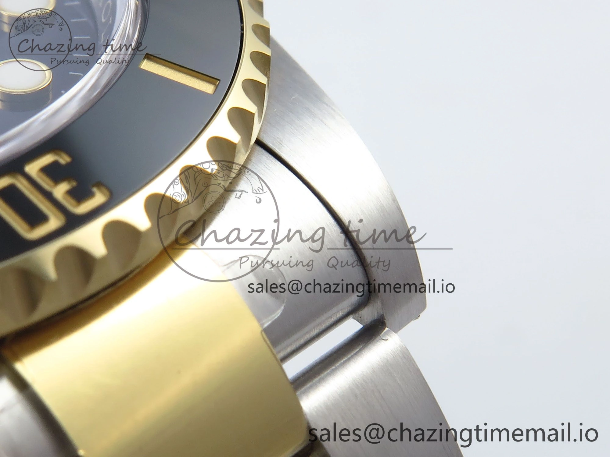 Submariner 41mm 126613 LN THBF 904L Black Ceramic 1:1 Best Edition on SS YG Bracelet SH3235