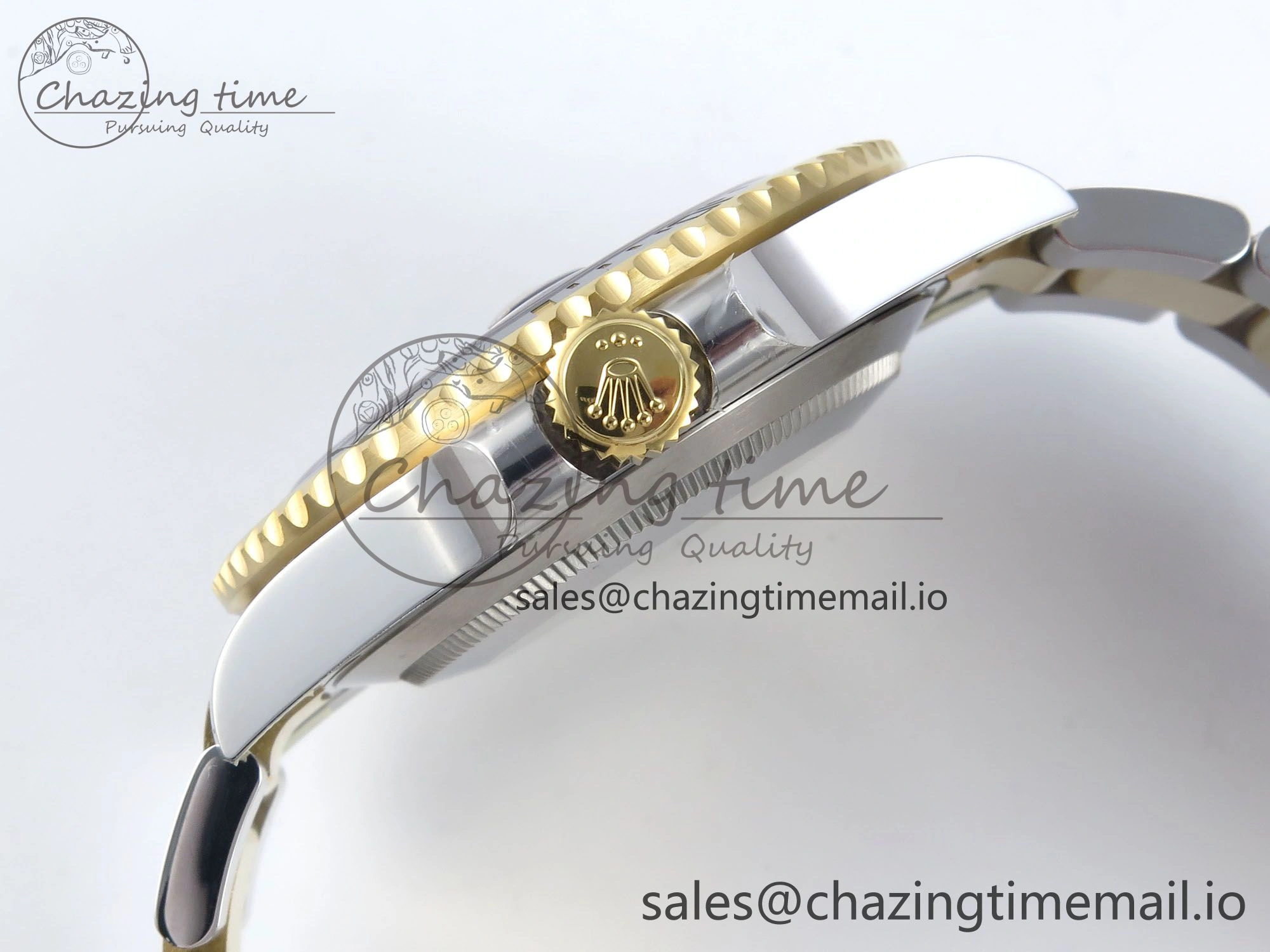 Submariner 41mm 126613 LN THBF 904L Black Ceramic 1:1 Best Edition on SS YG Bracelet SH3235