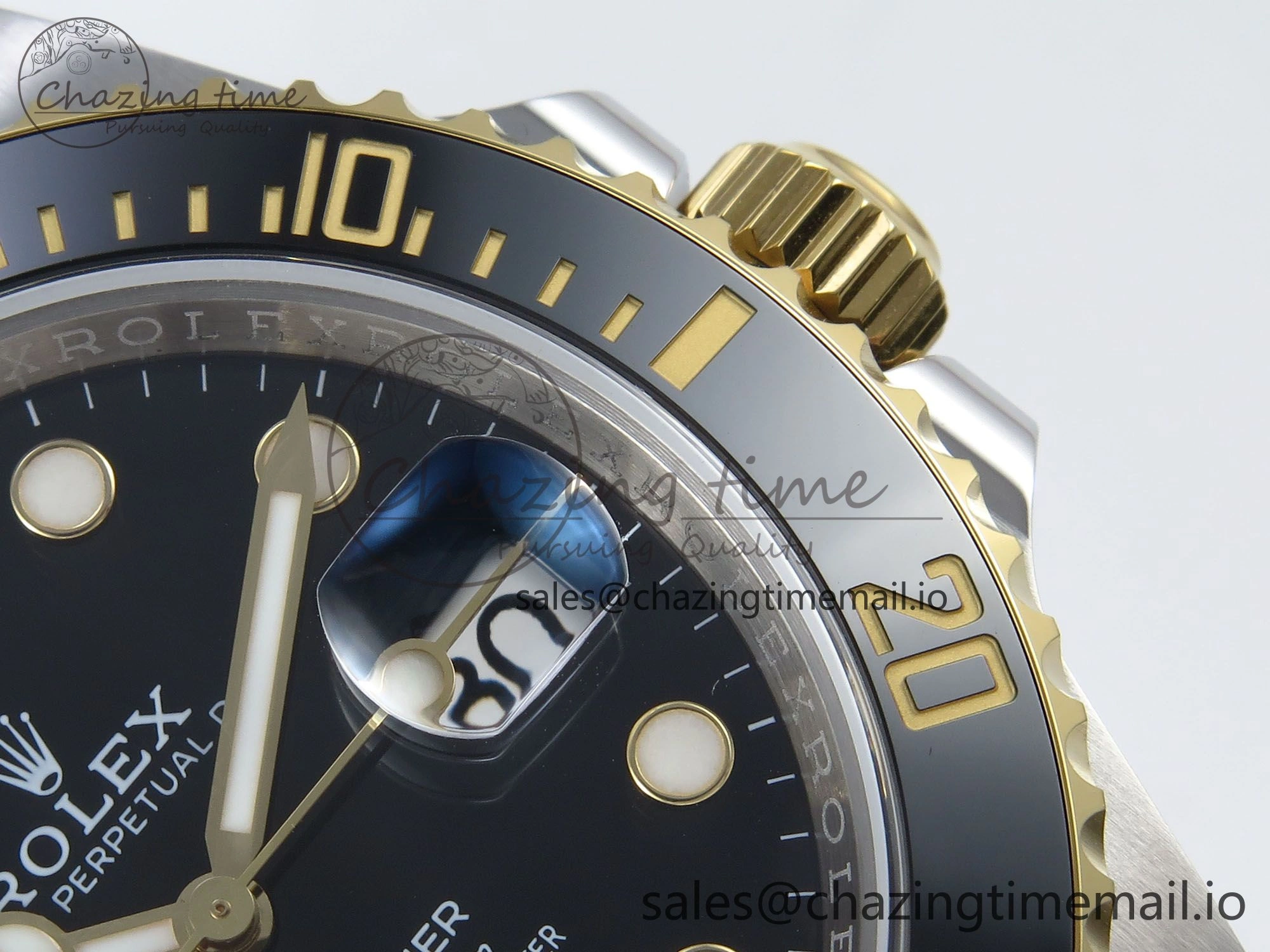 Submariner 41mm 126613 LN TWSF SS YG Black Ceramic Black Dial on SS YG Bracelet SH3235