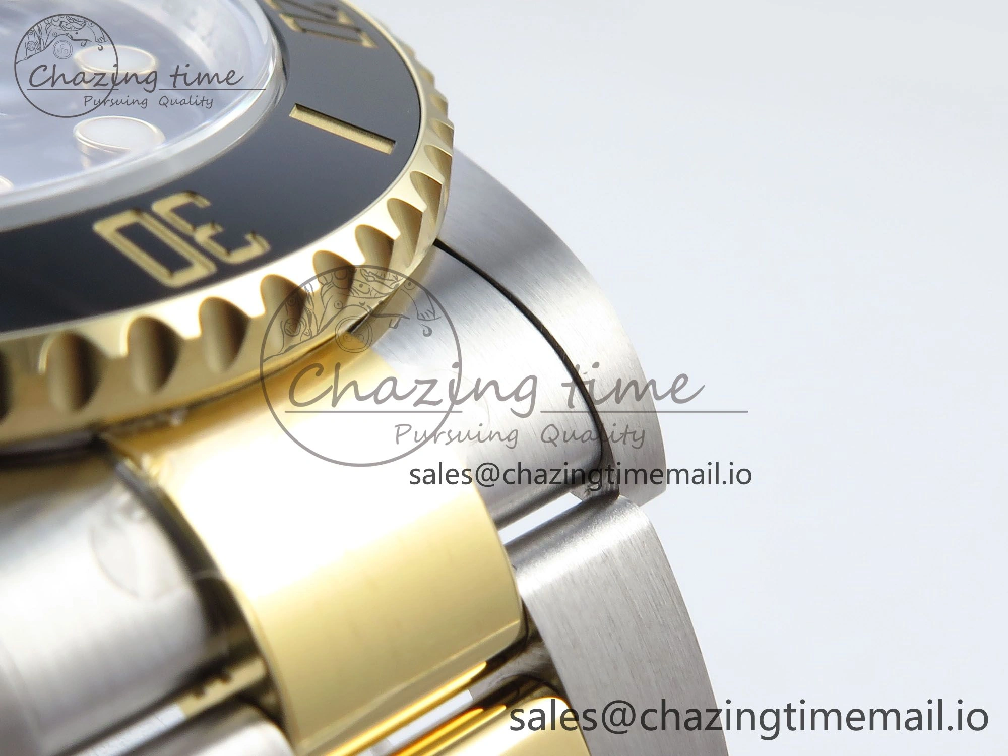 Submariner 41mm 126613 LN TWSF SS YG Black Ceramic Black Dial on SS YG Bracelet SH3235