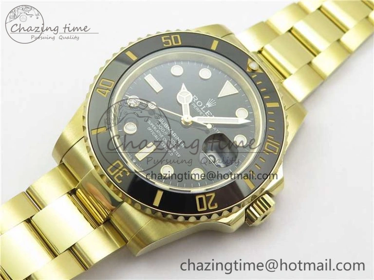 Submariner 41mm 126613 LN YG BP Maker Best Edition Black Dial on YG Bracelet