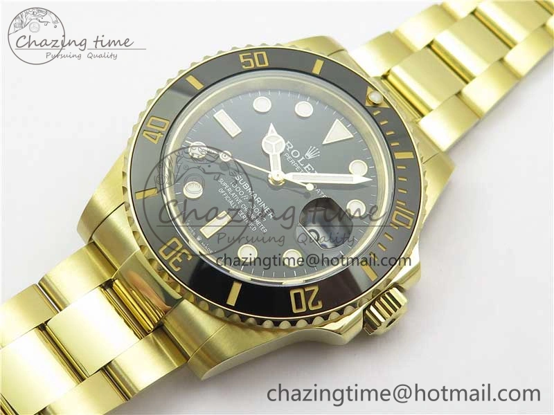 Submariner 41mm 126613 LN YG BP Maker Best Edition Black Dial on YG Bracelet