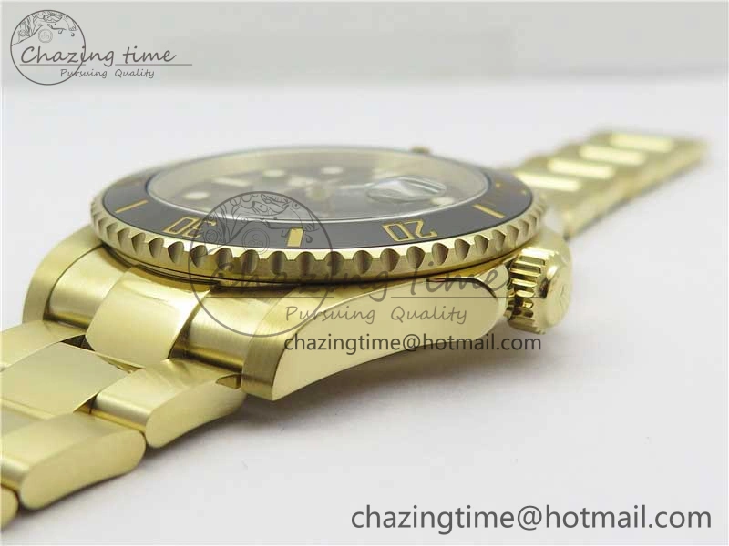 Submariner 41mm 126613 LN YG BP Maker Best Edition Black Dial on YG Bracelet