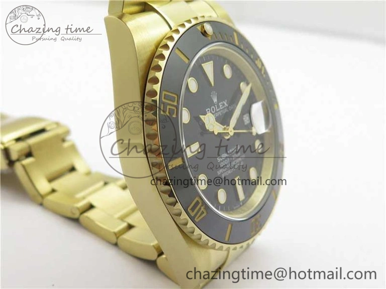 Submariner 41mm 126613 LN YG BP Maker Best Edition Black Dial on YG Bracelet