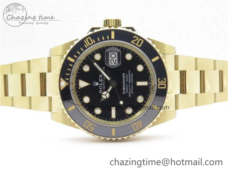 Submariner 41mm 126613 LN YG BP Maker Best Edition Black Dial on YG Bracelet