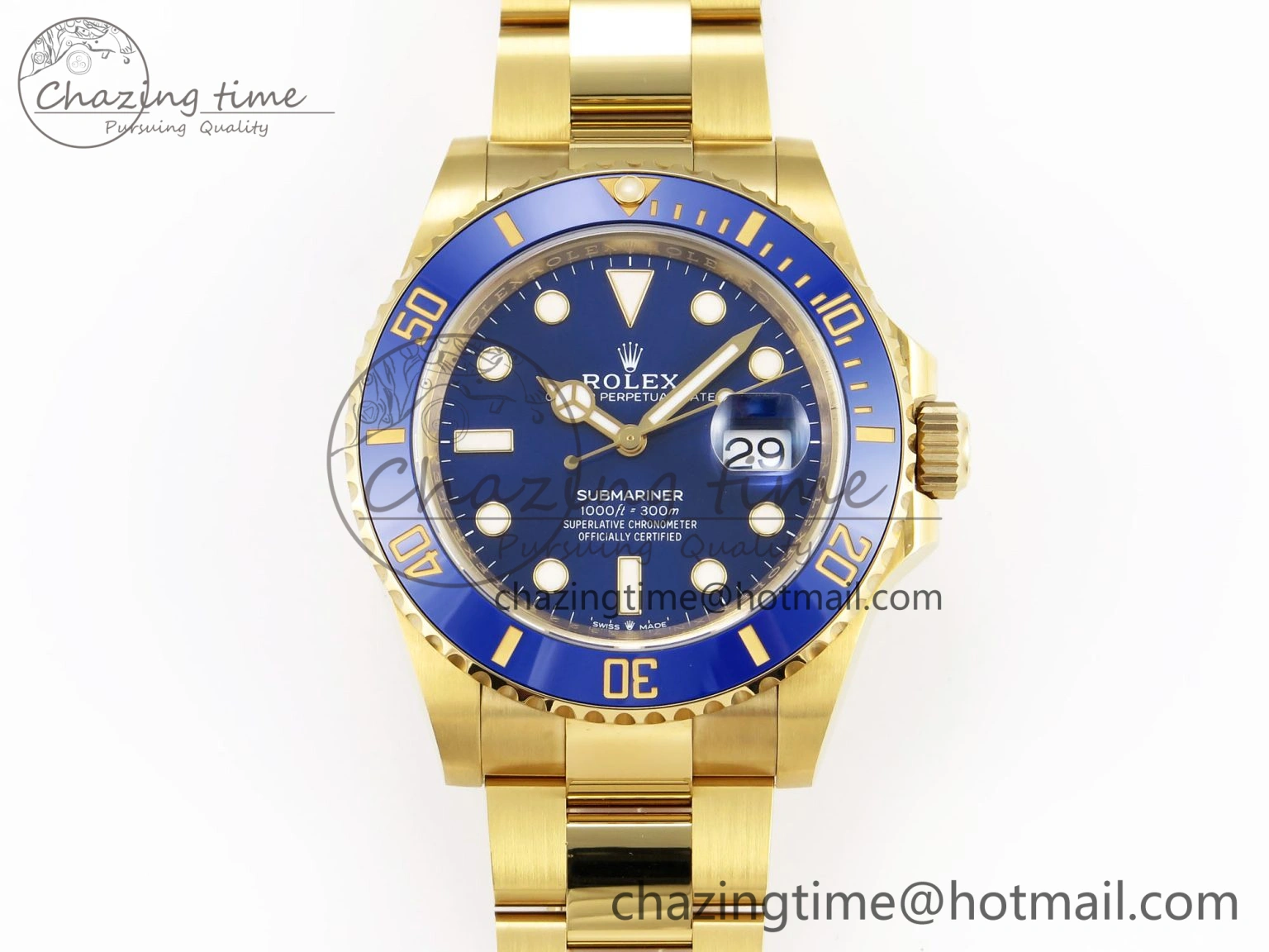 Submariner 41mm 126618 LB Blue Ceramic 904L Steel Clean 1:1 Best Edition VR3235