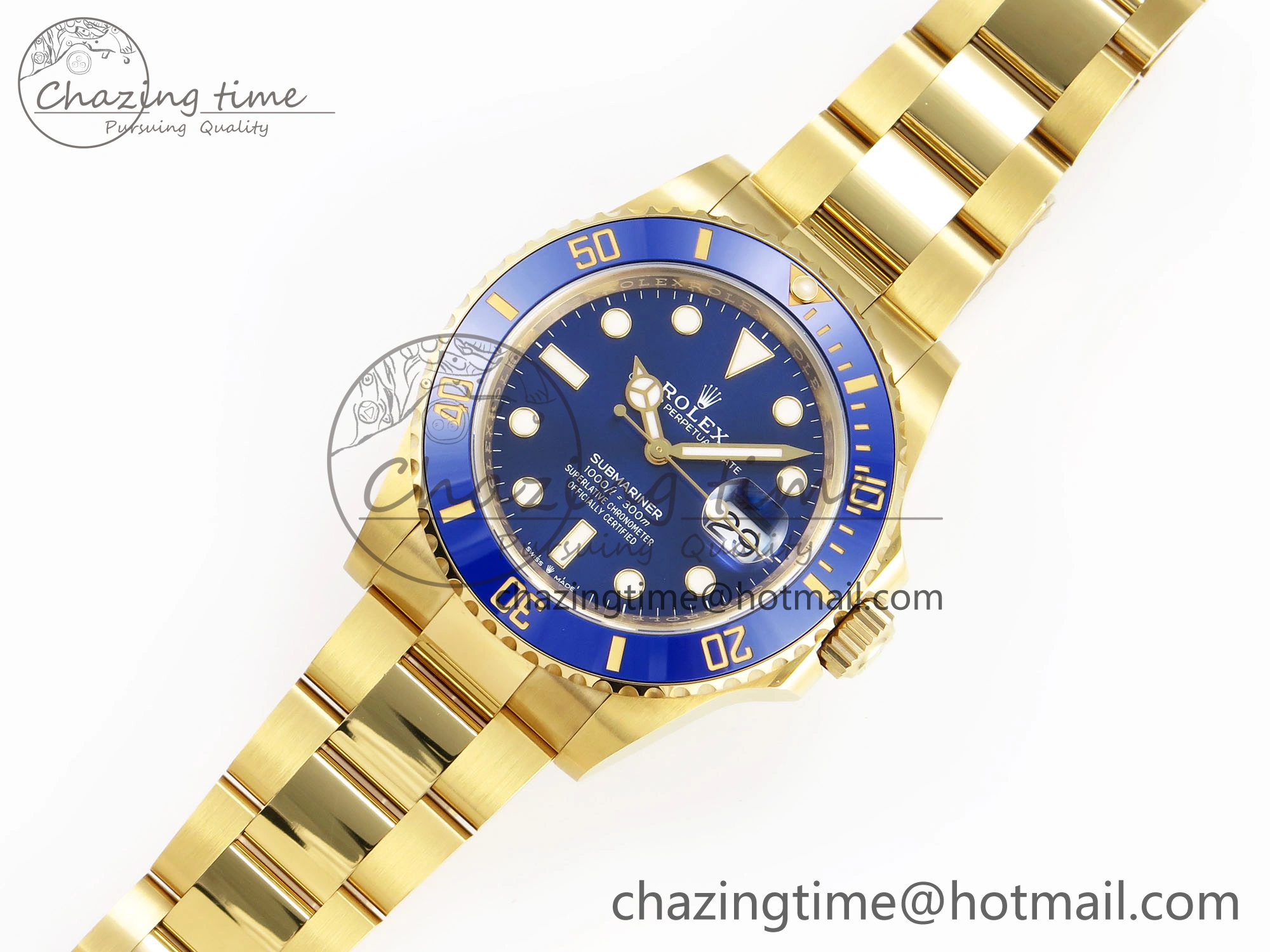 Submariner 41mm 126618 LB Blue Ceramic 904L Steel Clean 1:1 Best Edition VR3235