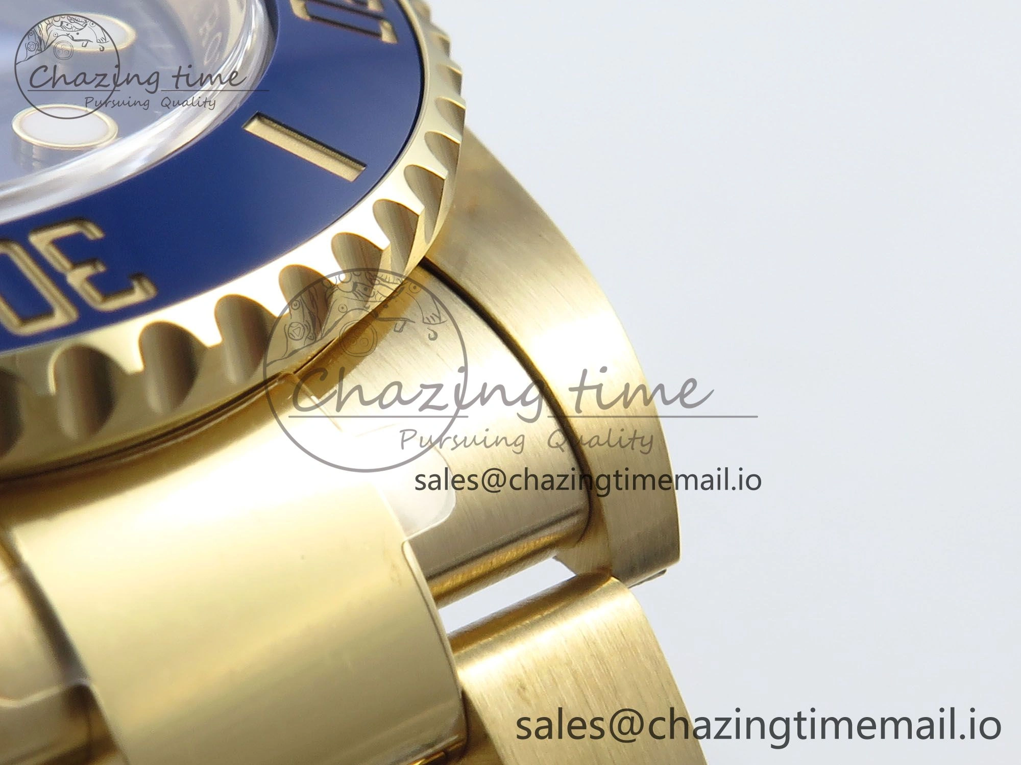 Submariner 41mm 126618 LB THBF 904L Blue Ceramic 1:1 Best Edition on YG Bracelet SH3235