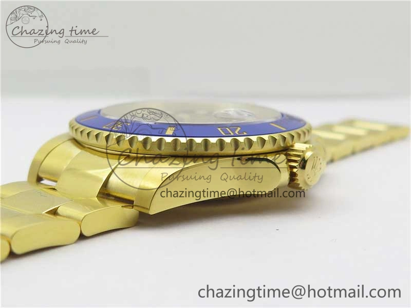 Submariner 41mm 126618 LB YG EWF Blue Dial on YG Bracelet A3235