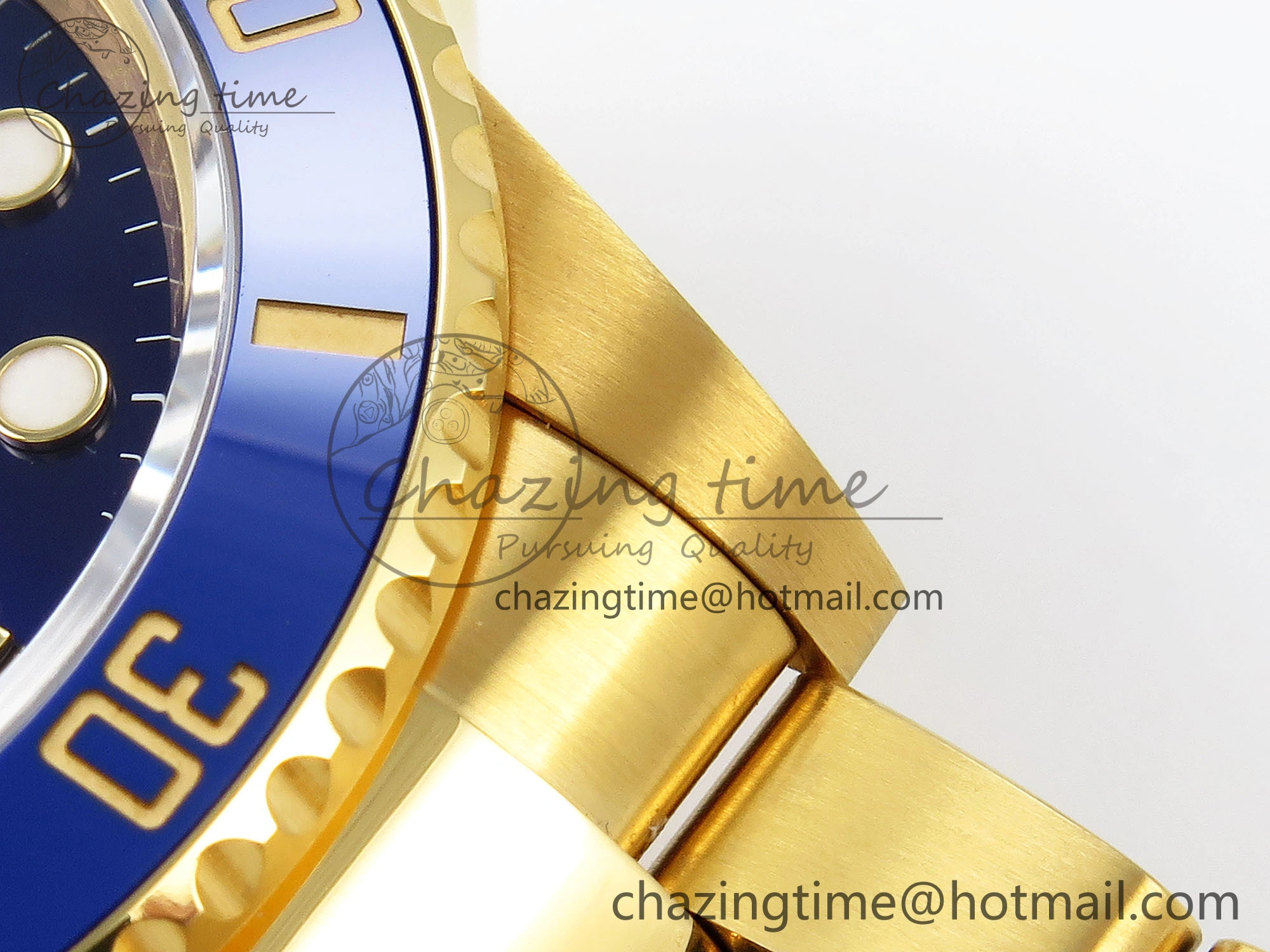 Submariner 41mm 126618 LB YG VSF 1:1 Best Edition Blue Dial on YG Bracelet VS3235