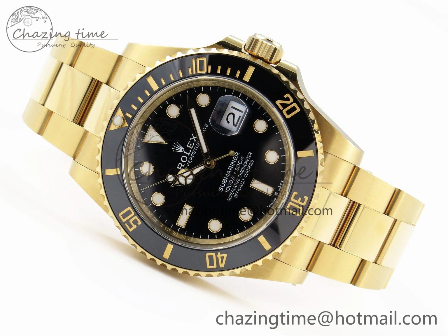 Submariner 41mm 126618 LN Black Ceramic 904L Steel Clean 1:1 Best Edition VR3235