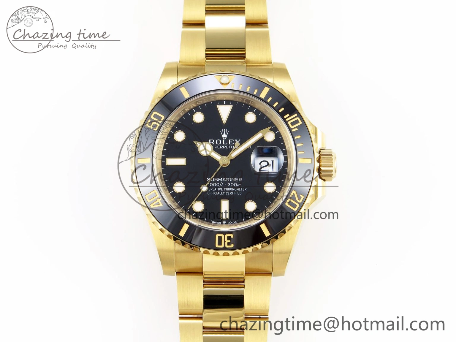 Submariner 41mm 126618 LN Black Ceramic 904L Steel Clean 1:1 Best Edition VR3235
