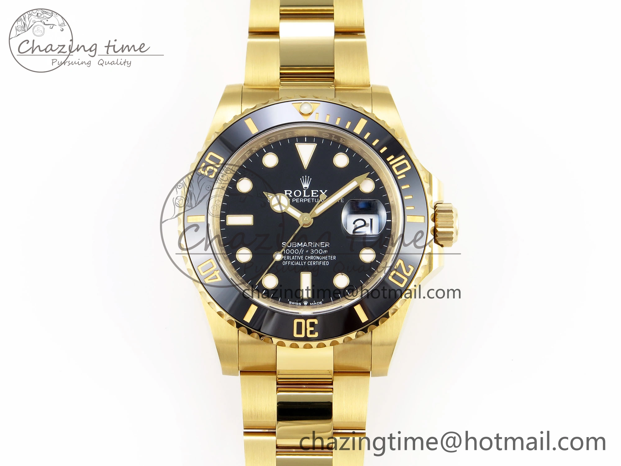 Submariner 41mm 126618 LN Black Ceramic 904L Steel Clean 1:1 Best Edition VR3235