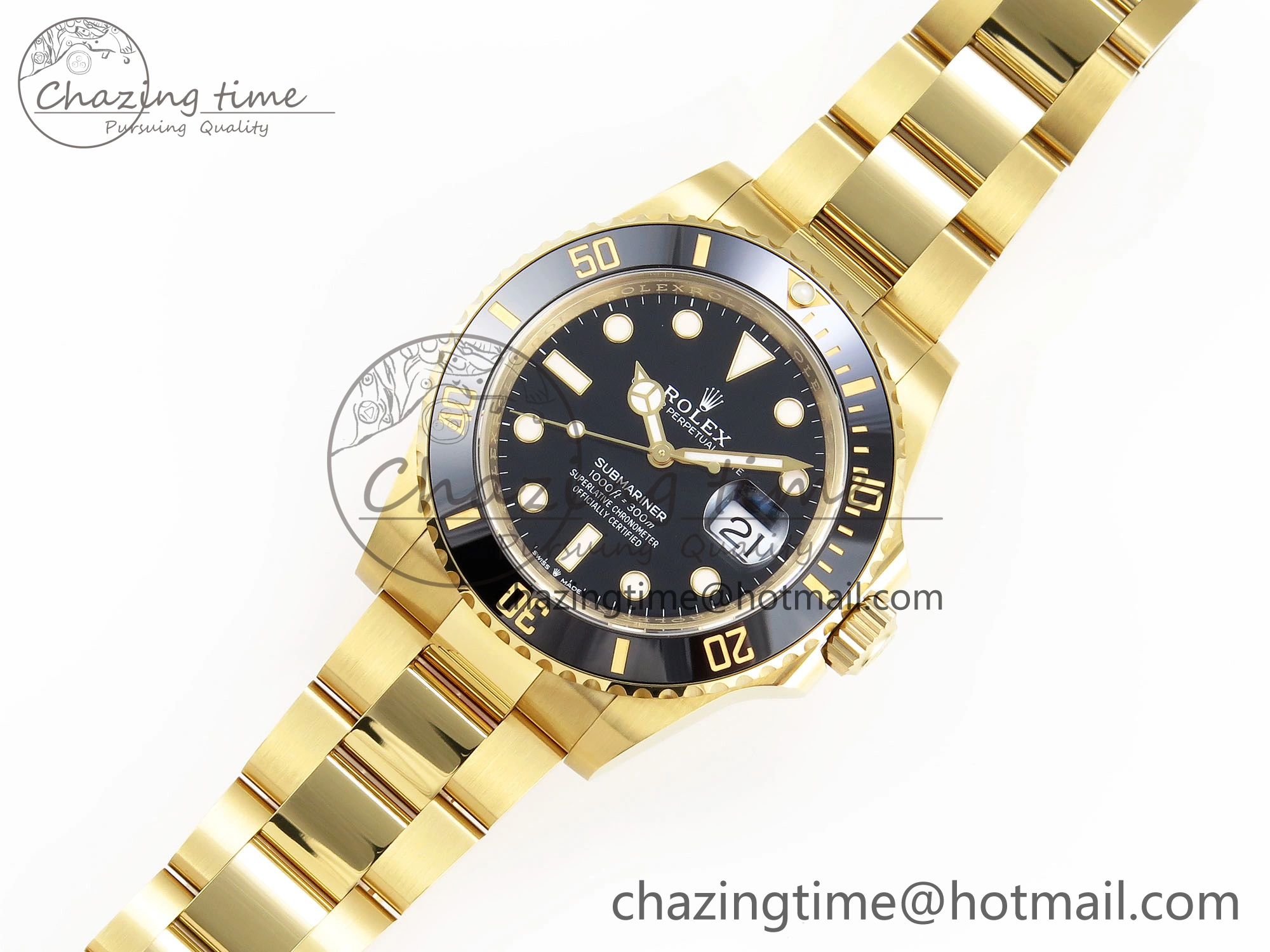 Submariner 41mm 126618 LN Black Ceramic 904L Steel Clean 1:1 Best Edition VR3235