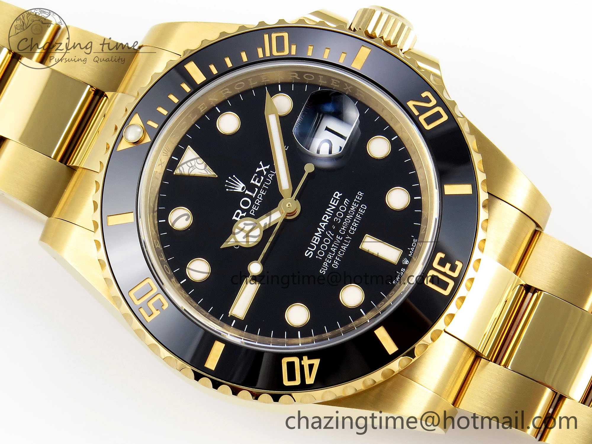 Submariner 41mm 126618 LN Black Ceramic 904L Steel Clean 1:1 Best Edition VR3235