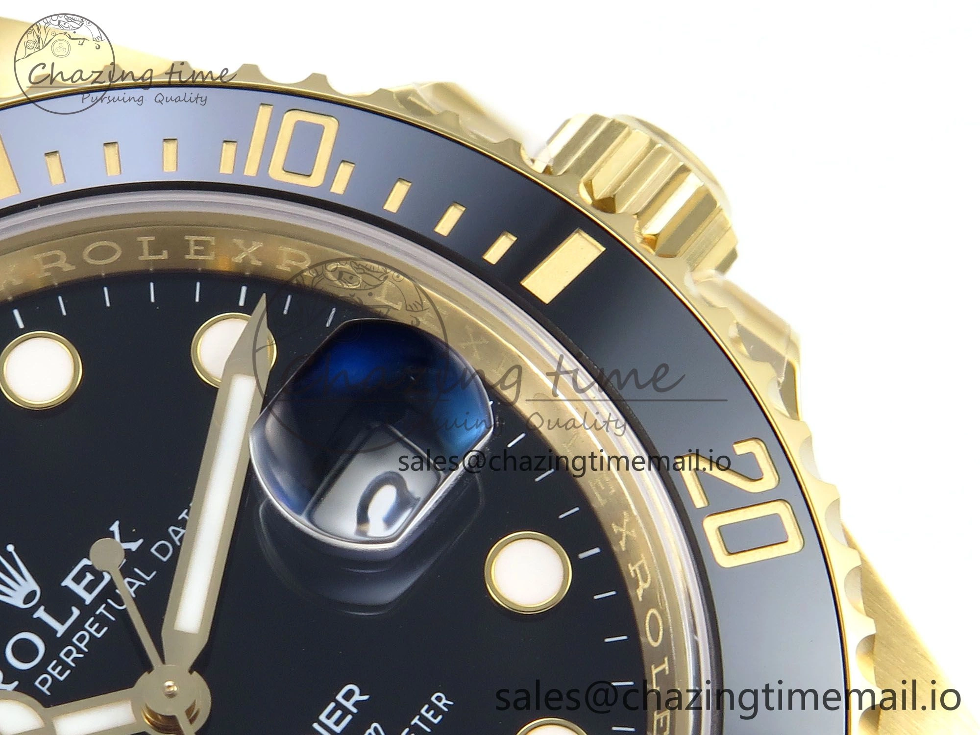 Submariner 41mm 126618 LN THBF 904L Black Ceramic 1:1 Best Edition on YG Bracelet SH3235