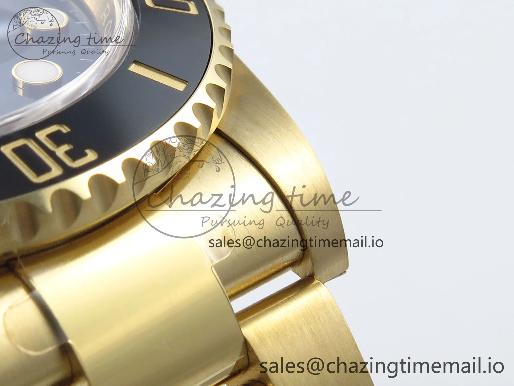 Submariner 41mm 126618 LN THBF 904L Black Ceramic 1:1 Best Edition on YG Bracelet SH3235