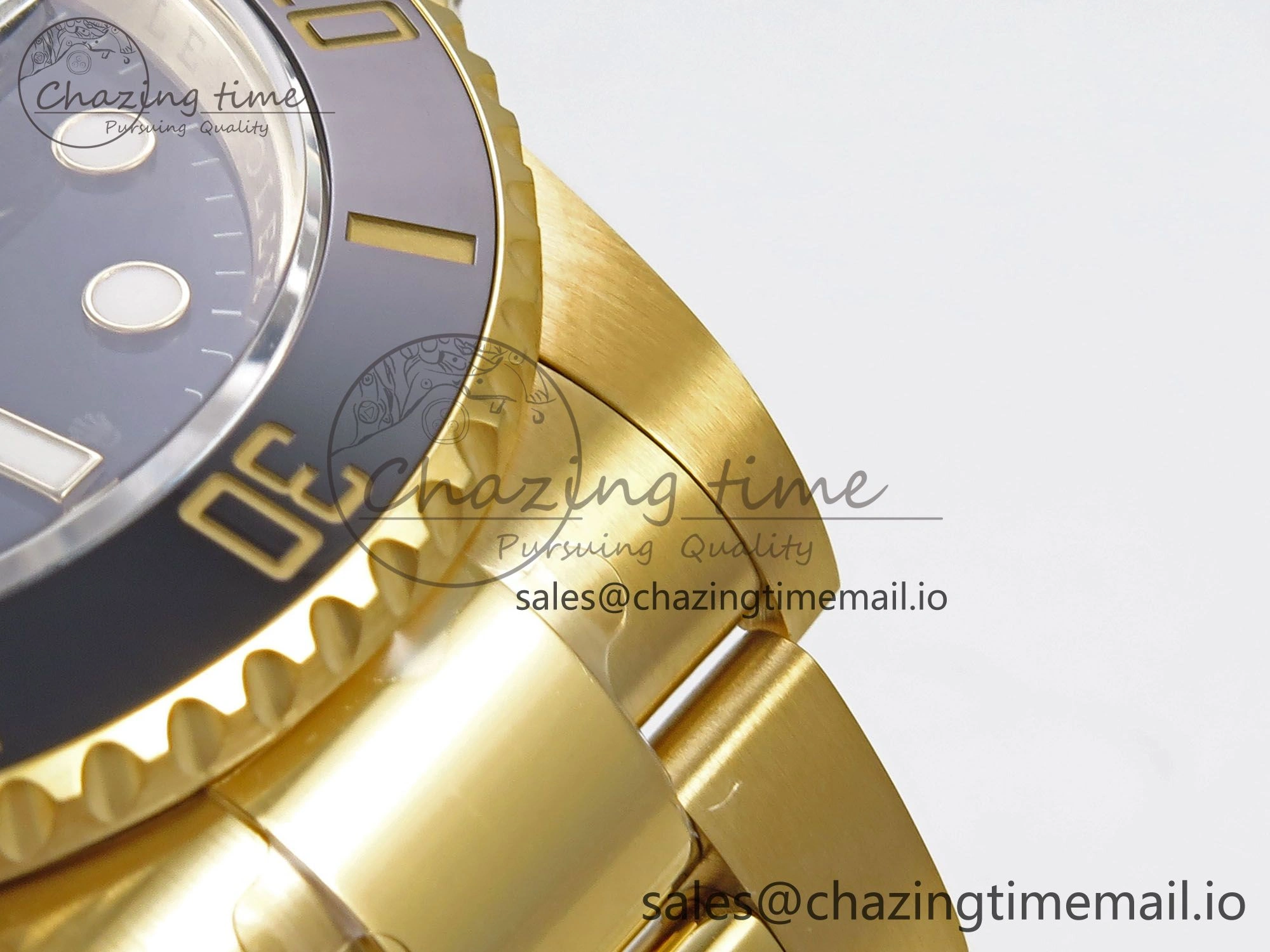 Submariner 41mm 126618 LN YG EWEF Best Edition Black Dial on YG Bracelet A3235