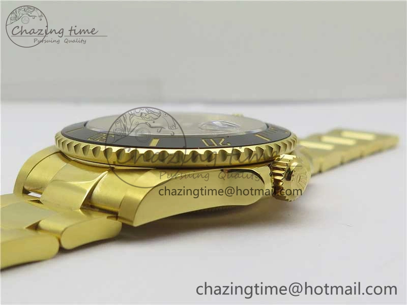 Submariner 41mm 126618 LN YG EWF Black Dial on YG Bracelet A3235