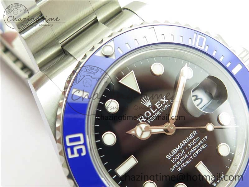 Submariner 41mm 126619 LB BP Maker Black Dial on SS Bracelet A2813