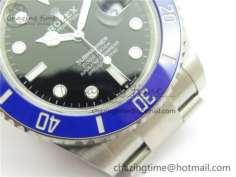 Submariner 41mm 126619 LB BP Maker Black Dial on SS Bracelet A2813