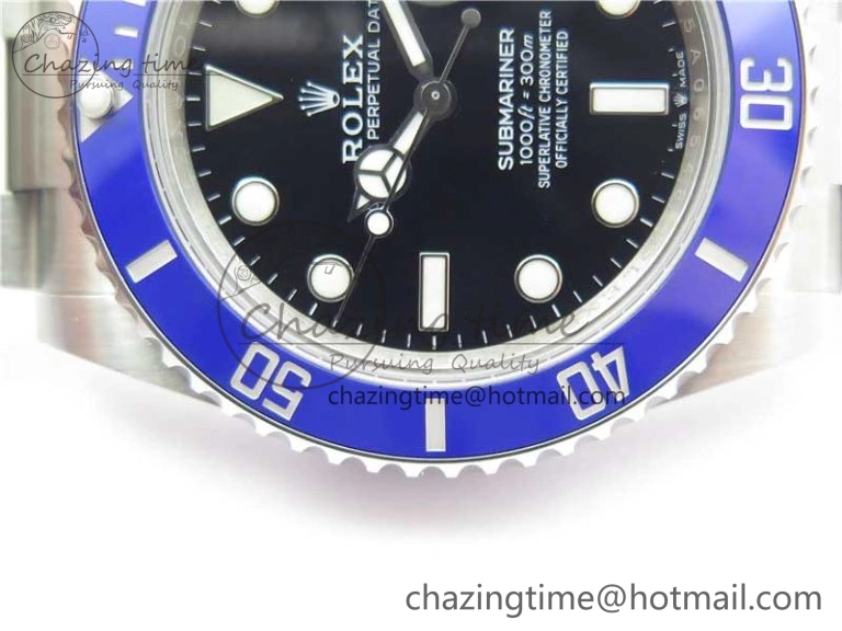 Submariner 41mm 126619 LB BP Maker Black Dial on SS Bracelet A2813