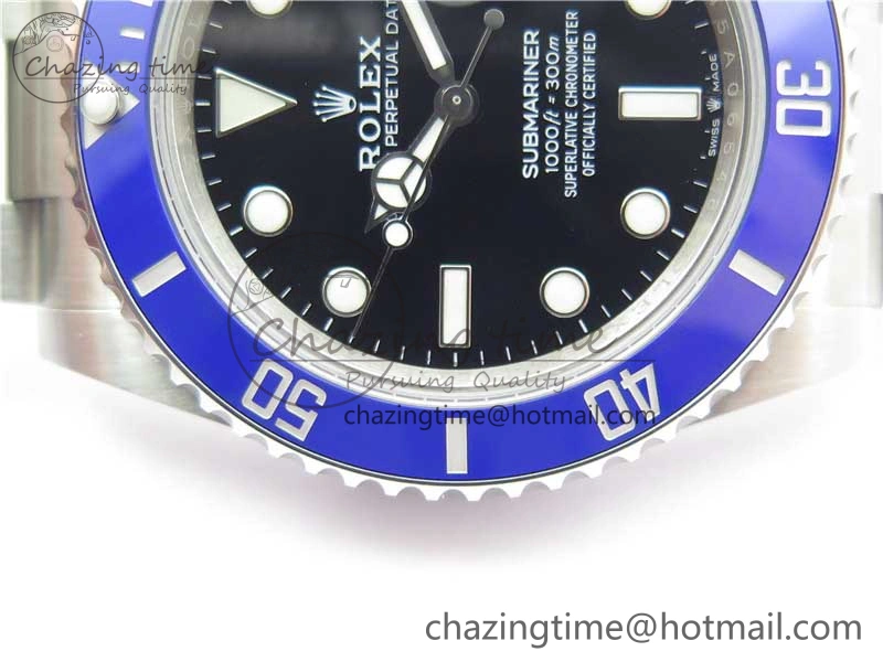 Submariner 41mm 126619 LB BP Maker Black Dial on SS Bracelet A2813