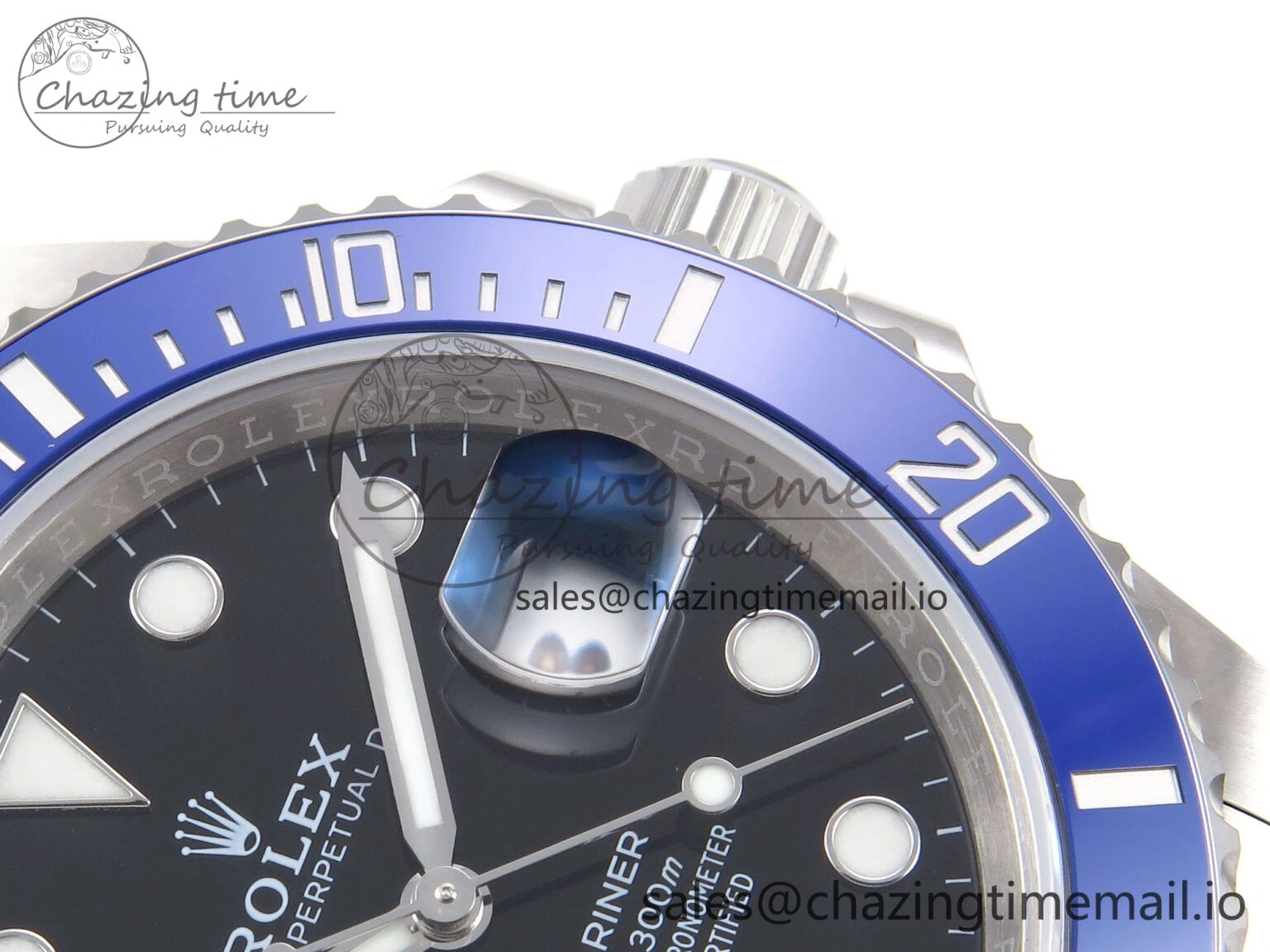 Submariner 41mm 126619 LB Blue Ceramic EWEF Best Edition on Bracelet SH3235