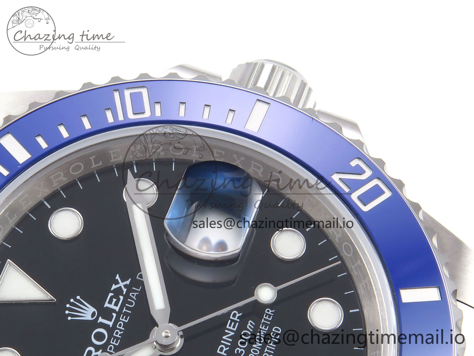 Submariner 41mm 126619 LB Blue Ceramic EWEF Best Edition on Bracelet SH3235