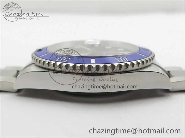 Submariner 41mm 126619 LB Blue Ceramic EWF Black Dial on SS Bracelet A3235