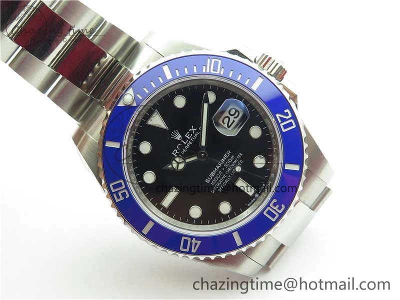 Submariner 41mm 126619 LB Blue Ceramic EWF Black Dial on SS Bracelet A3235