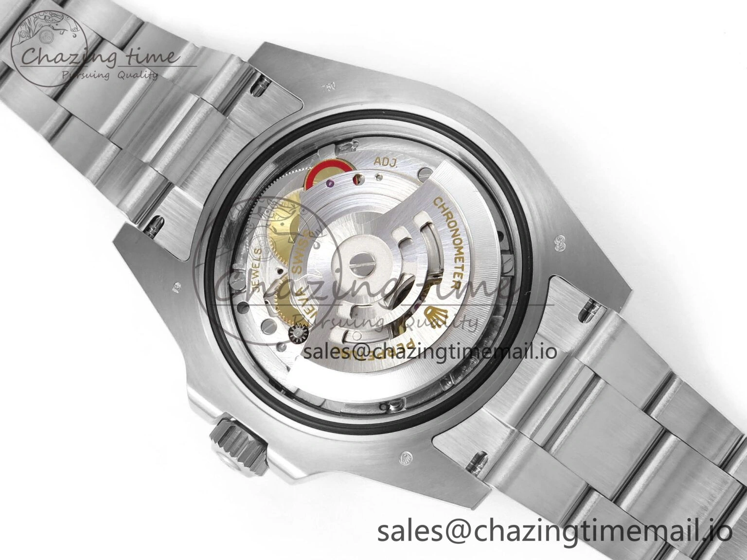Submariner 41mm 126619 LB TWSF SS Blue Ceramic Black Dial on SS Bracelet SH3235