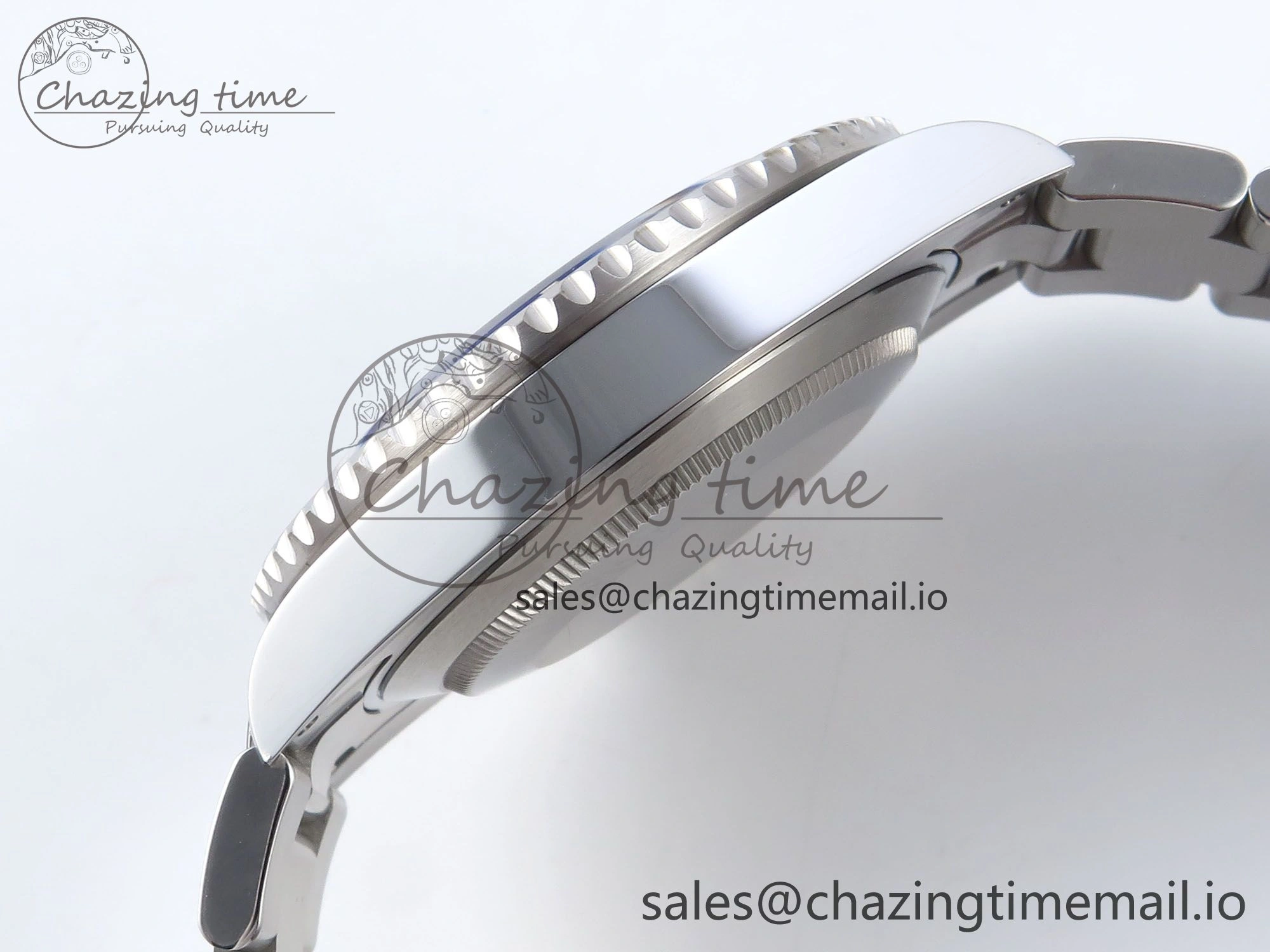 Submariner 41mm 126619 LB TWSF SS Blue Ceramic Black Dial on SS Bracelet SH3235