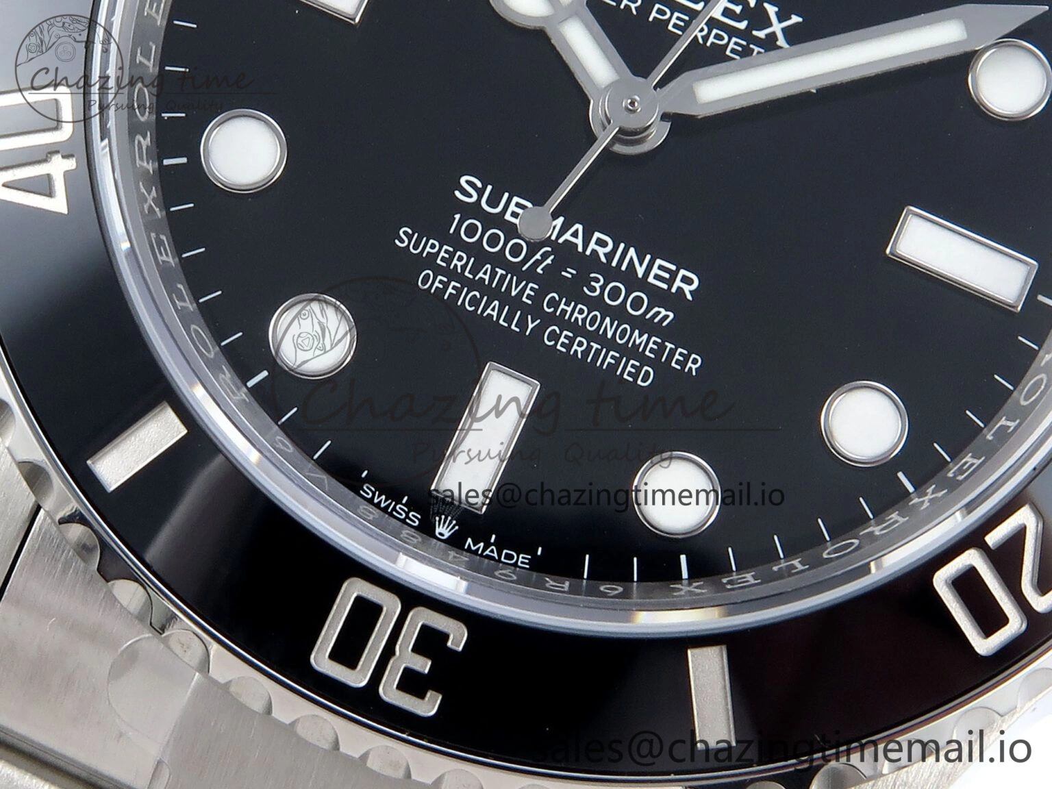 Submariner 41mm No Date 124060 SS ARF 1:1 Best Edition Steel Black Dial 904L SS Oyster Bracelet SH3230