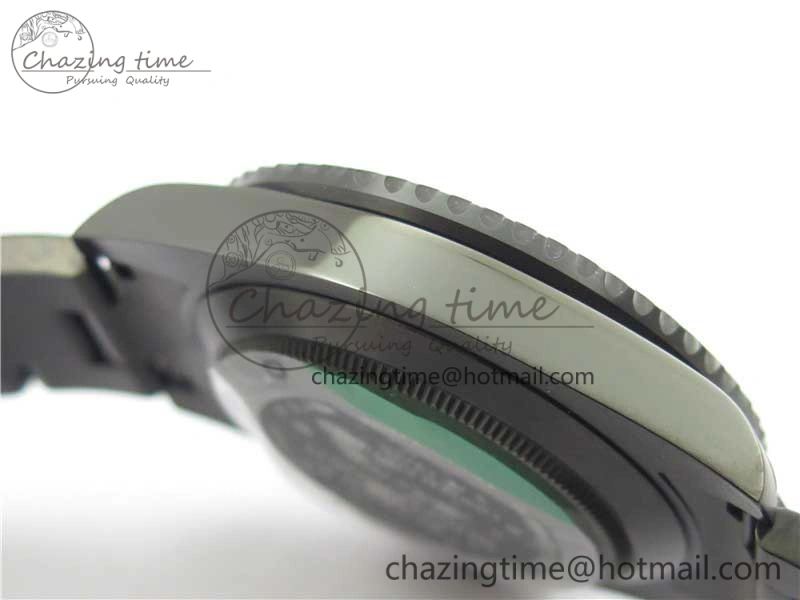 Submariner BLAKEN SINGLE RED PVD Noob 1:1 Best Edition Black Dial on PVD Bracelet A2836 V10.5