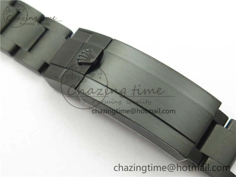 Submariner BLAKEN SINGLE RED PVD Noob 1:1 Best Edition Black Dial on PVD Bracelet A2836 V10.5