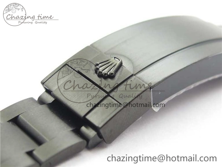 Submariner BLAKEN SINGLE RED PVD Noob 1:1 Best Edition Black Dial on PVD Bracelet A2836 V10.5
