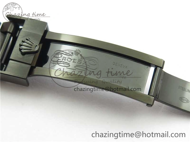 Submariner BLAKEN SINGLE RED PVD Noob 1:1 Best Edition Black Dial on PVD Bracelet A2836 V10.5