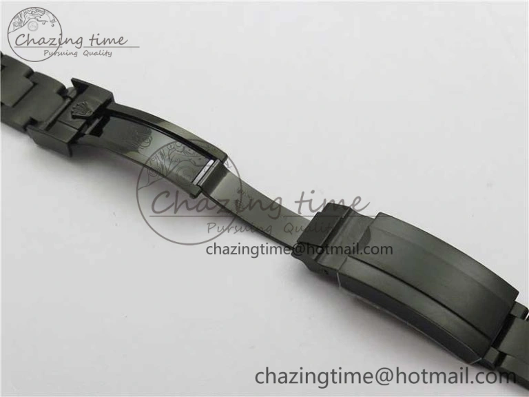 Submariner BLAKEN SINGLE RED PVD Noob 1:1 Best Edition Black Dial on PVD Bracelet A2836 V10.5