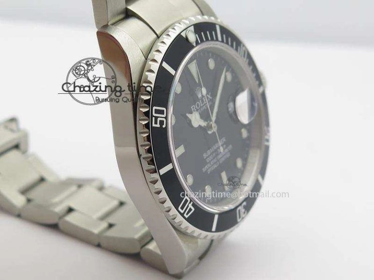 Submariner BP Maker 16610 Black Dial On SS Bracelet A3135
